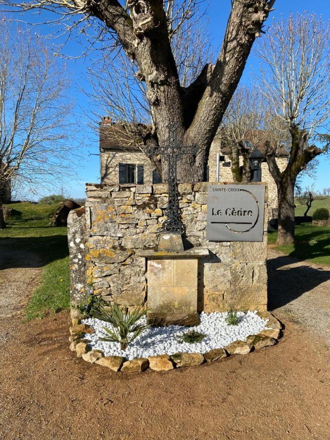 Chambres Et Table D'Hotes Le Cedre Aveyron Sainte-Croix  Exterior photo